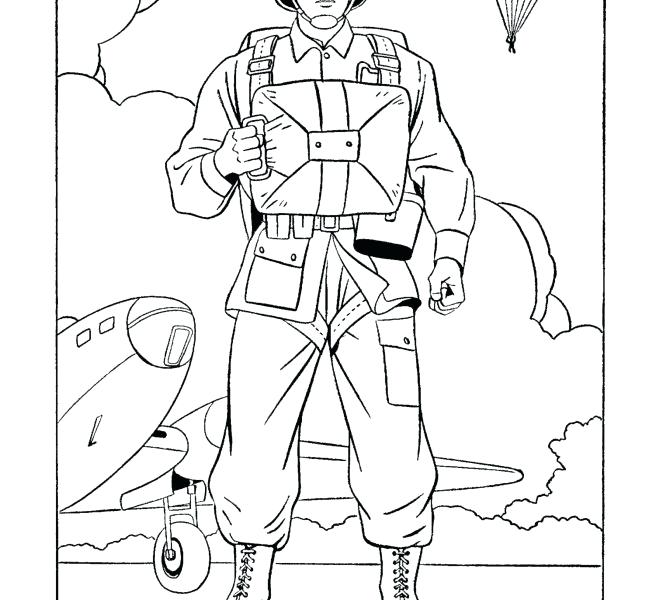 Printable Army Coloring Pages 670x600 Printable Army Coloring Pages
