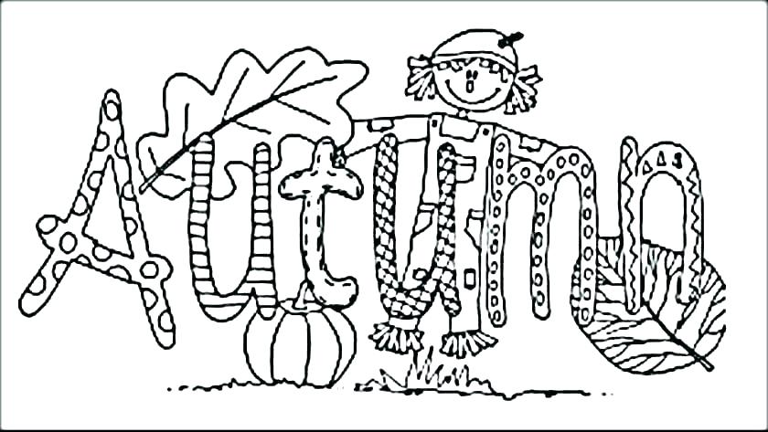 840x473 Free Fall Coloring Sheets Printable Fall Coloring Pages Free Fall
