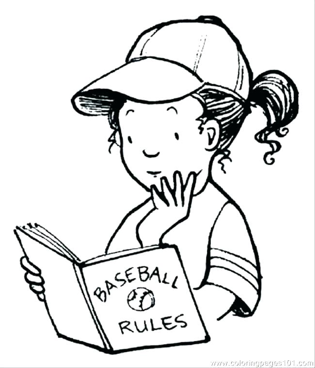 Free Baseball Coloring Pages Ideas Collection Free Printable 650x760 Free Baseball Coloring Pages Ideas Collection Free Printable