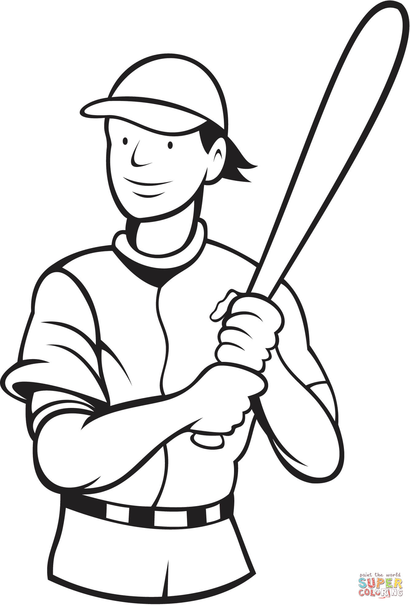 Baseball Coloring Page 1335x1971 Baseball Coloring Page