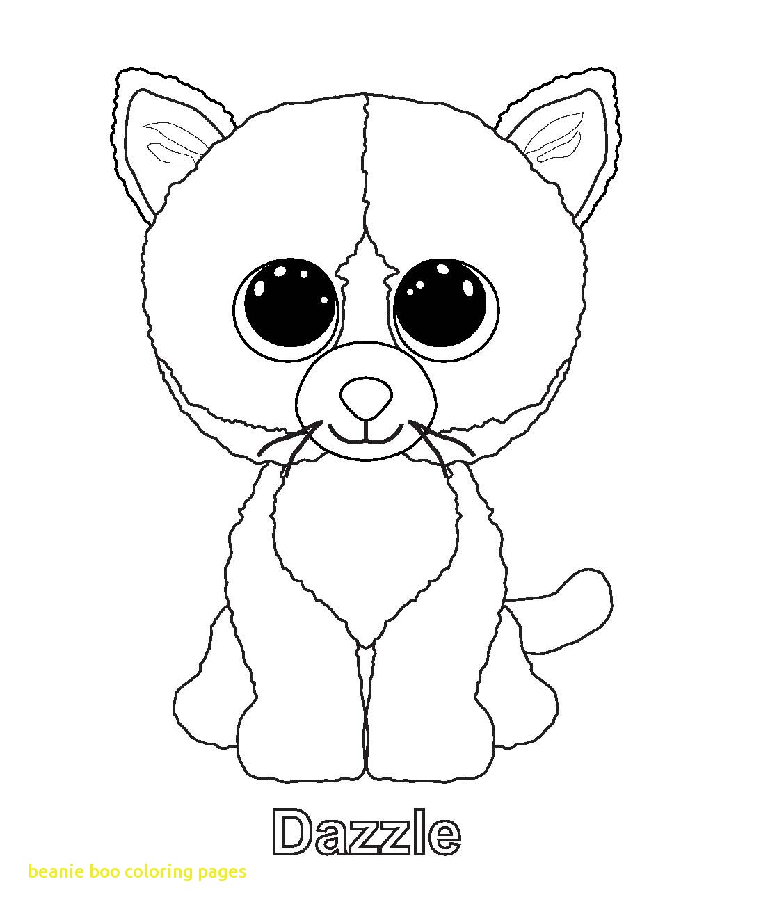 Beanie Boo Coloring Pages With Ty Art Gallery 1094x1310 Beanie Boo Coloring Pages With Ty Art Gallery