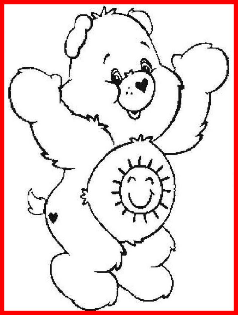 Fascinating Printable Care Bear Coloring Pages For Kids Pic 796x1052 Fascinating Printable Care Bear Coloring Pages For Kids Pic
