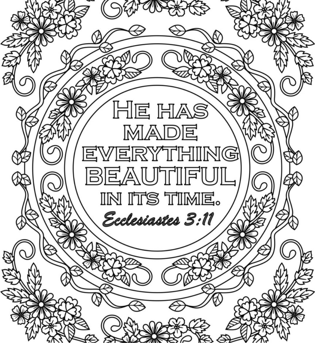 1075x1171 Unbelievable Printable Bible Verse Coloring Pages Sunday School