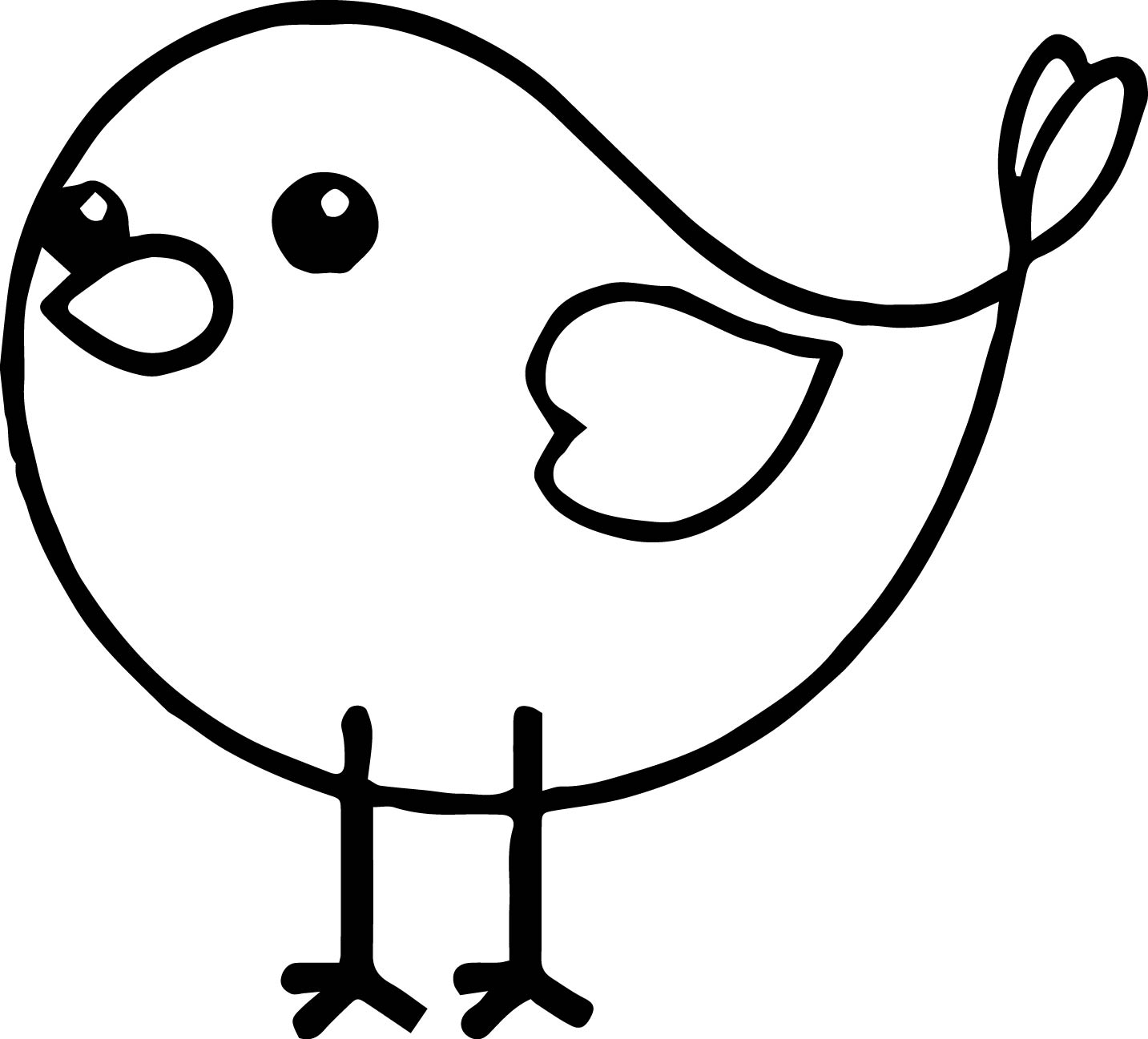 1433x1297 Elegant Excellent Bird Coloring Sheets At Bird Coloring Page