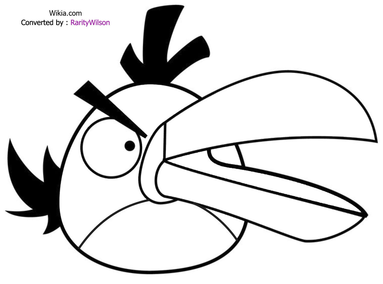 1270x942 Exclusive Green Angry Bird Coloring Pages Falcon For Kids