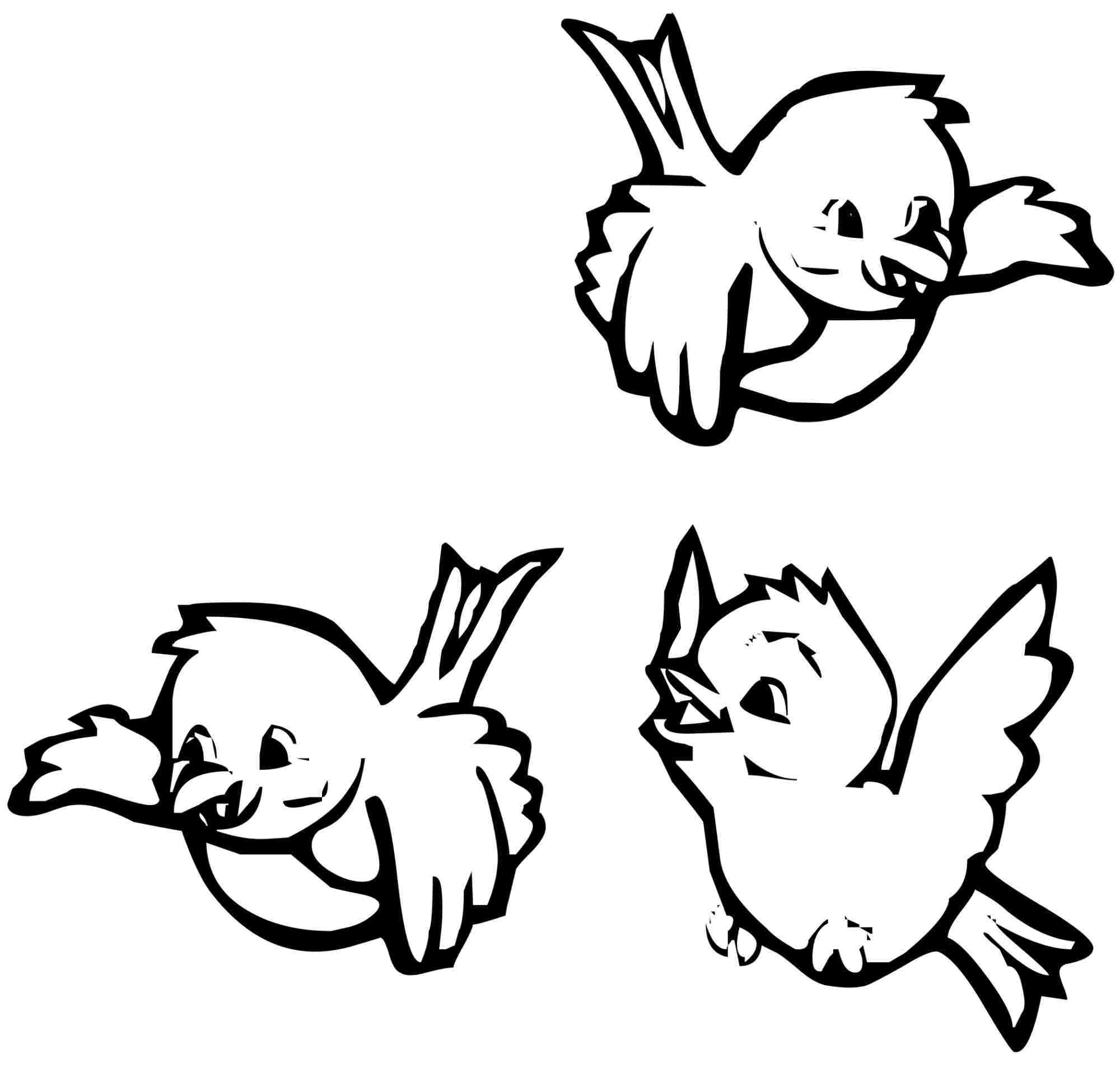 2000x1908 Free Coloring Pages For Kids Birds Copy Limited Printable Bird