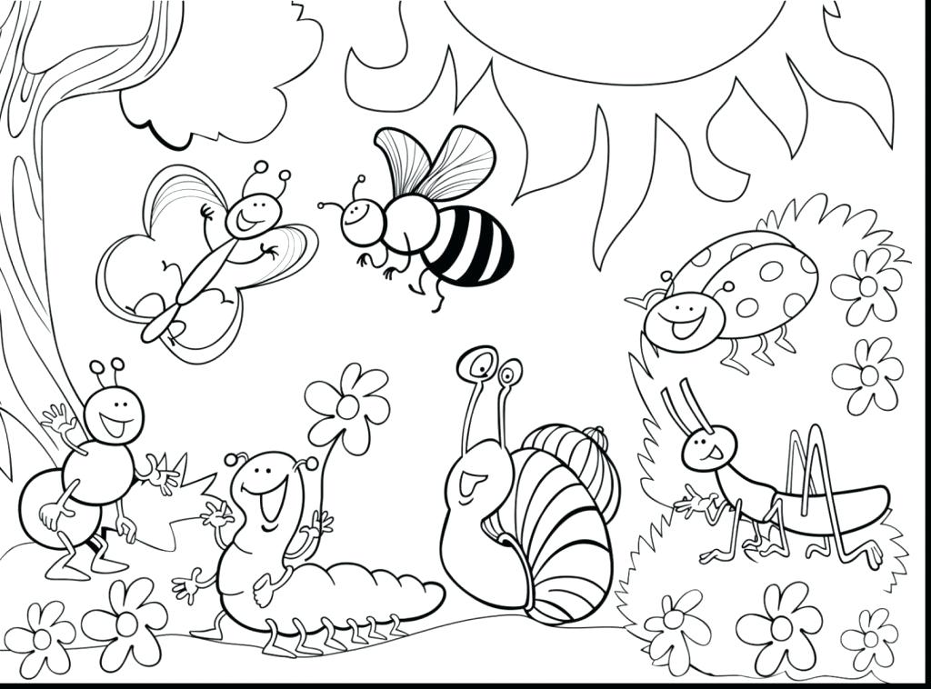 Insects Coloring Pages Bugs And Insects Coloring Pages Printable 1024x758 Insects Coloring Pages Bugs And Insects Coloring Pages Printable