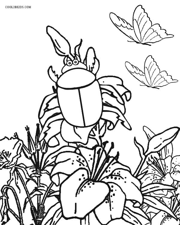 Printable Bug Coloring Pages For Kids Cool2bkids 600x750 Printable Bug Coloring Pages For Kids Cool2bkids