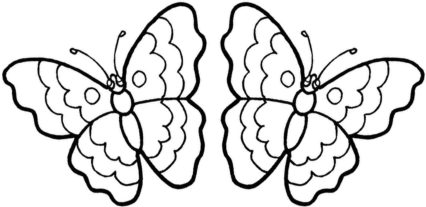 Printable Butterflies Coloring Pages 1404x684 Printable Butterflies Coloring Pages
