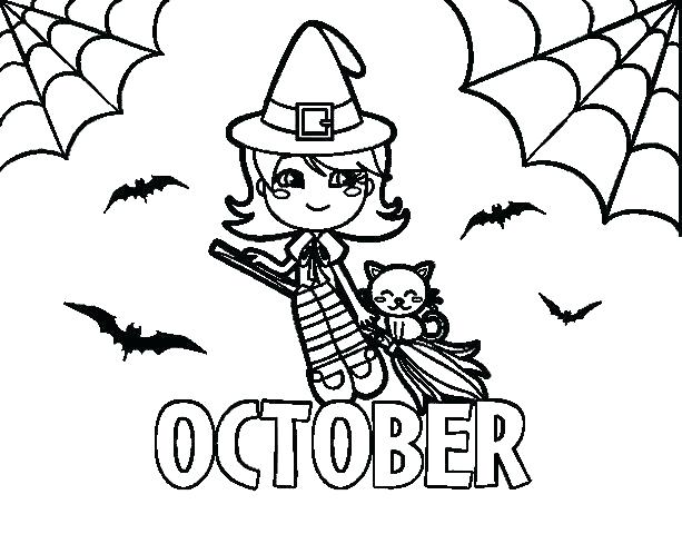 October Coloring Pages Coloring Pages To Print Free Printable 613x480 October Coloring Pages Coloring Pages To Print Free Printable