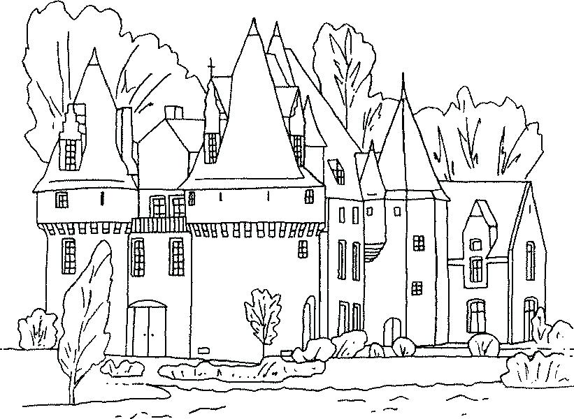 Coloring Sheets To Print Castles Pictures To Colour Free Printable 821x600 Coloring Sheets To Print Castles Pictures To Colour Free Printable