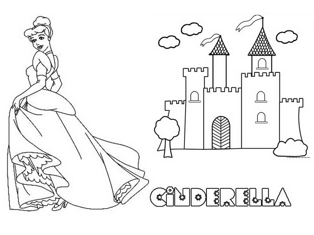 Full Printable Pictures Of Castles Free Castle Coloring Pages 1048x786 Full Printable Pictures Of Castles Free Castle Coloring Pages