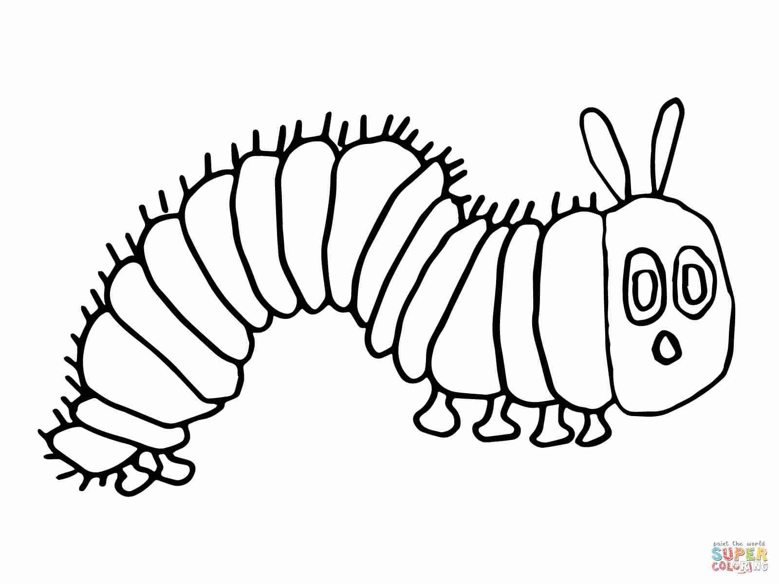 1600x1200 Very Hungry Caterpillar Coloring Pages Printables Beautiful