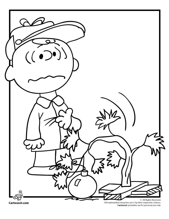 Printable Charlie Brown Coloring Pages