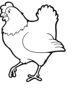 Free Printable Coloring Page Featuring A Chicken, Hen Chickens 236x332 Free Printable Coloring Page Featuring A Chicken, Hen Chickens
