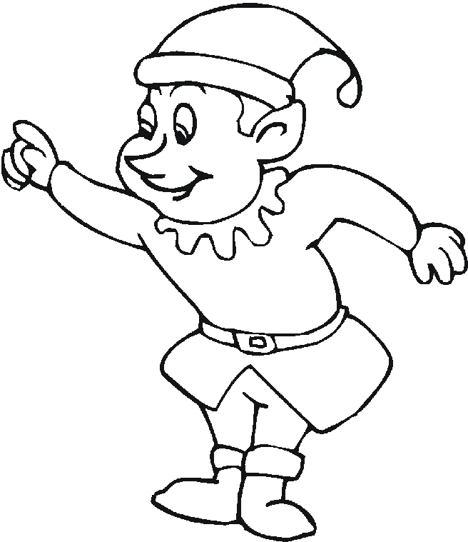 Printable Christmas Elf Coloring Pages at GetColorings.com | Free ...