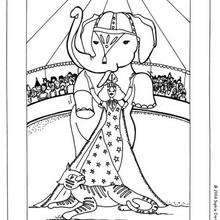 Circus Coloring Pages 220x220 Circus Coloring Pages