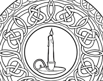 Mandalas Stained Glass Coloring Book 340x270 Mandalas Stained Glass Coloring Book