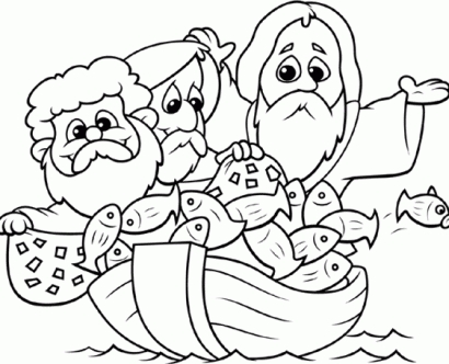 410x332 Printable Bible Story Coloring Pages Printable Bible Coloring