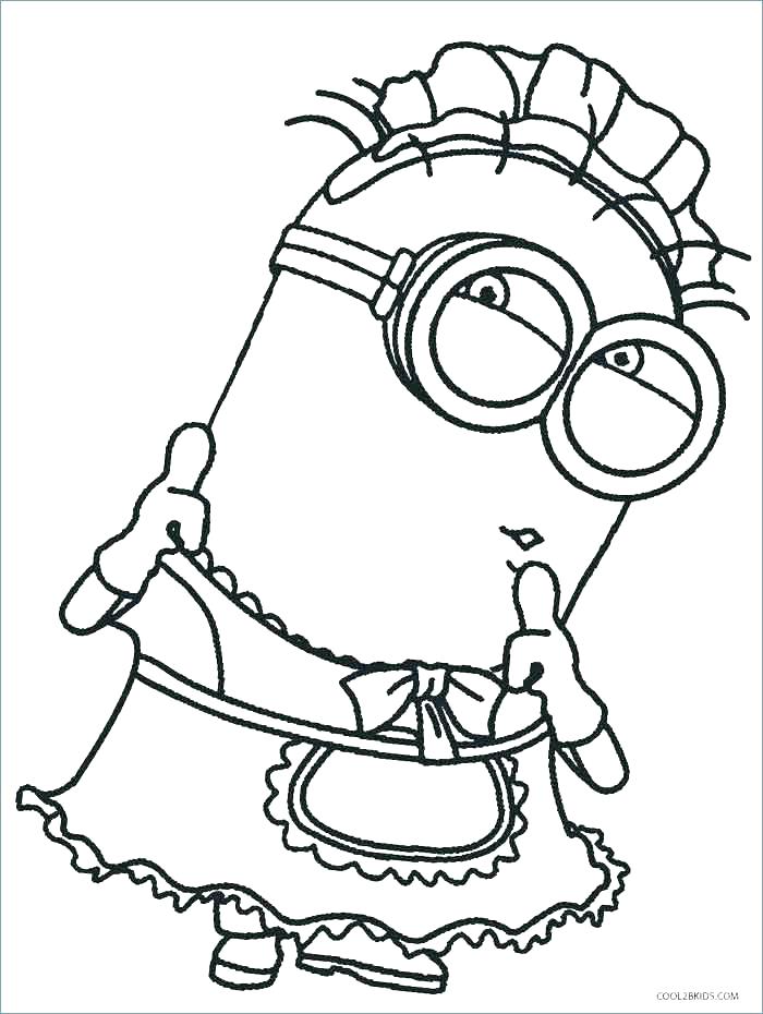 700x930 Coloring Pages Despicable Me Deepart