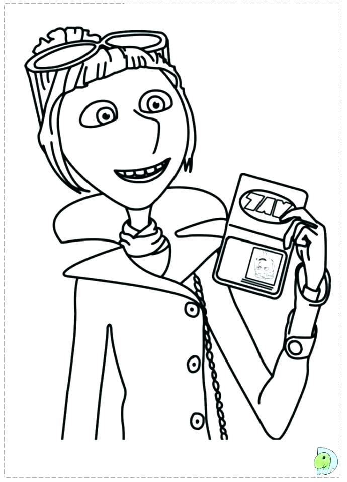 690x960 Despicable Me Coloring Pages Online Minions Despicable Me Disney