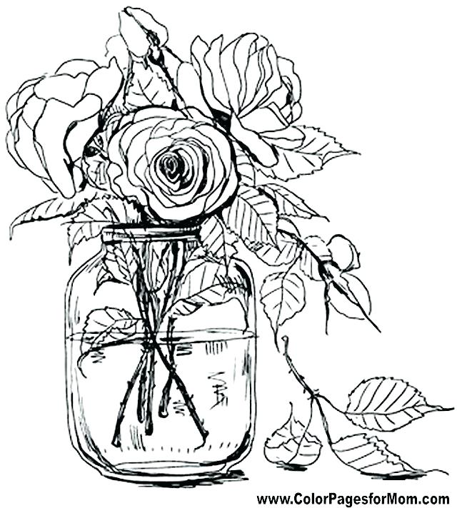 Coloring Book Pages Flowers Coloring Book Pages Flowers Flower 640x712 Coloring Book Pages Flowers Coloring Book Pages Flowers Flower