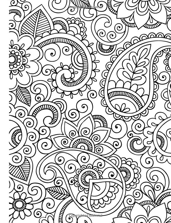 600x782 Relaxation Coloring Pages Eassume Color Print 3814