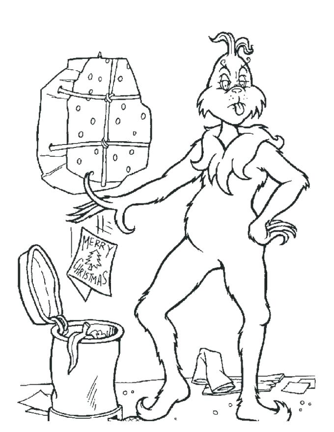 680x879 Funny Christmas Coloring Pages
