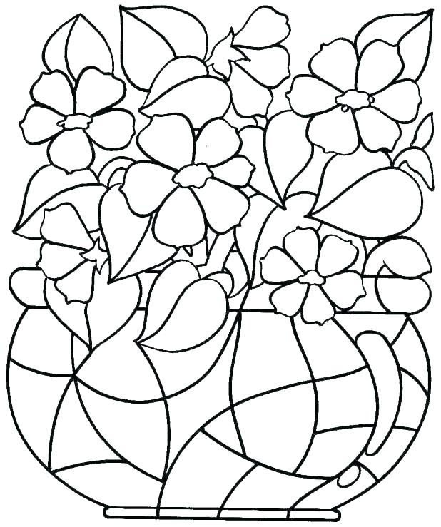 618x739 Free Printable Coloring Pages Of Flowers Coloring Pages Flowers