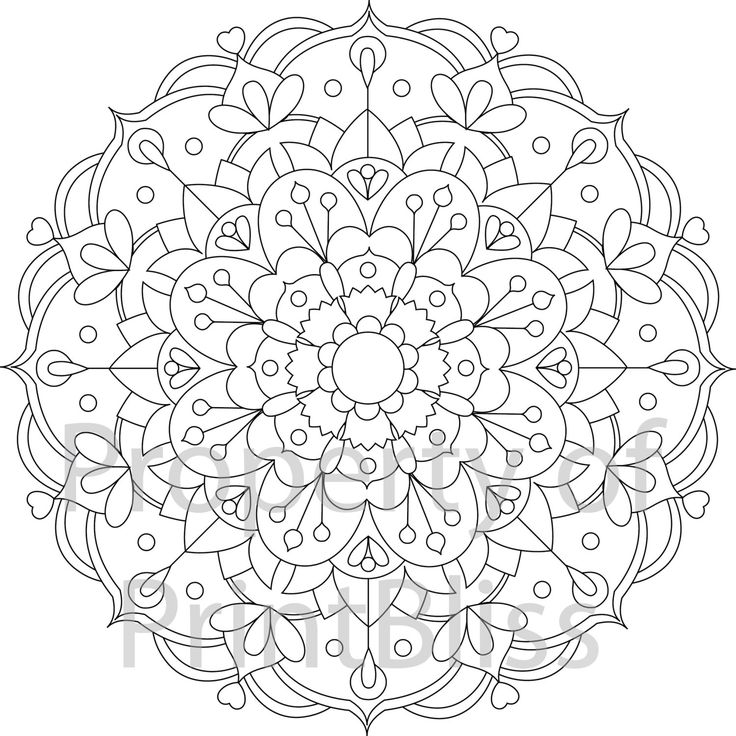 736x736 Printable Mandala Coloring Pages 9bf586312d63791e96aae32f72551b7d