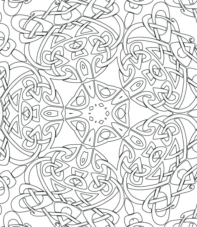 687x794 Patterns Coloring Pages Flower Pattern Coloring Pages Detailed
