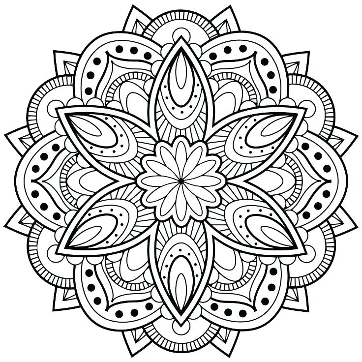 736x736 Printable Coloring Mandalas Cool Coloring Pages Printable Cool