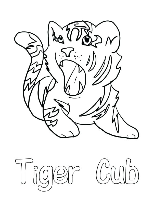 600x776 Cub Scout Coloring Pages Tiger Cub Coloring Pages Free Printable