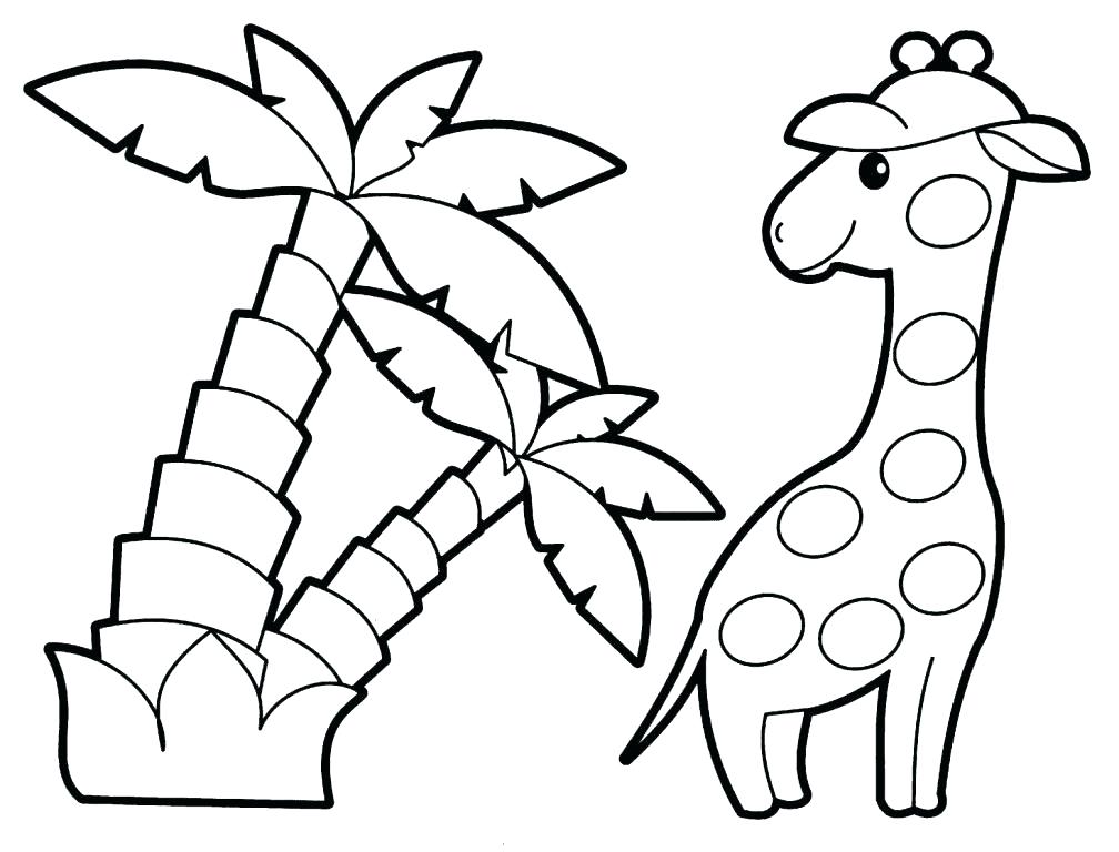 Printable Animal Coloring Pages For Toddlers 1008x768 Printable Animal Coloring Pages For Toddlers