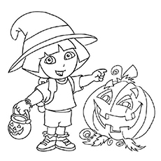 Halloween Coloring Pages 230x230 Halloween Coloring Pages