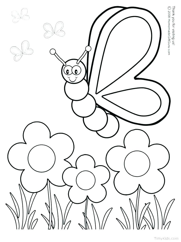 767x1024 Spring Coloring Pages Preschool Free Coloring Pages