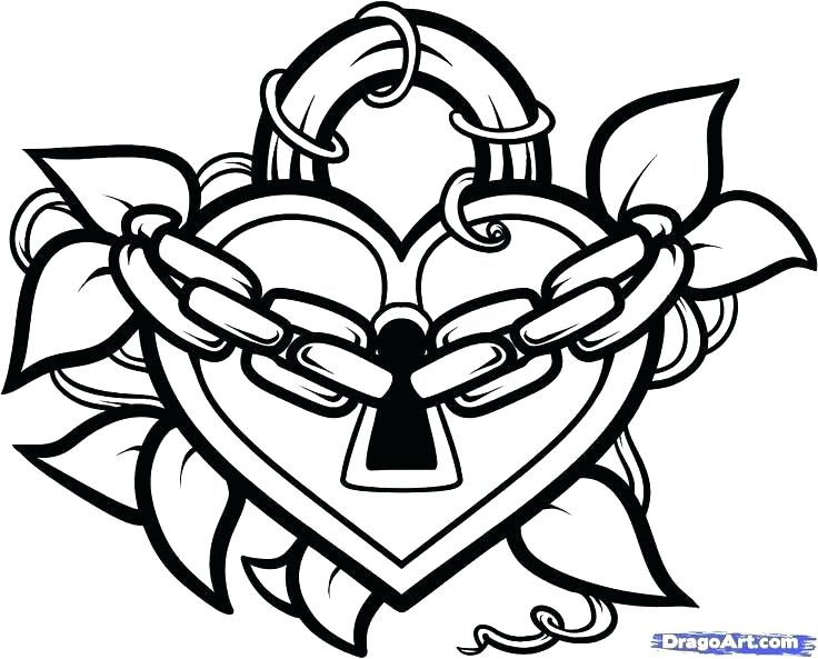 Heart And Rose Coloring Pages Coloring Pages Hearts And Roses 736x593 Heart And Rose Coloring Pages Coloring Pages Hearts And Roses