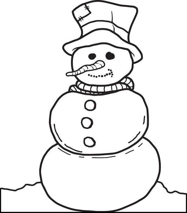 Snowman Pictures To Print Images Free 614x700 Snowman Pictures To Print Images Free