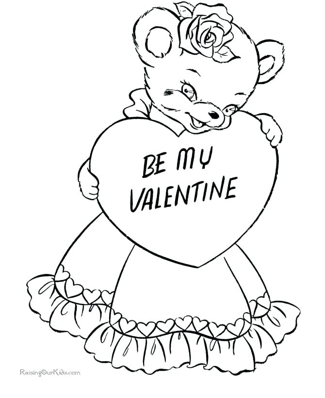 Printable Coloring Cards Printable Valentines Day Cards Teddy 670x820 Printable Coloring Cards Printable Valentines Day Cards Teddy