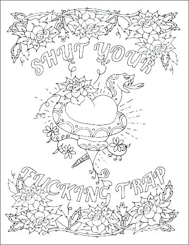 389x504 Dirty Coloring Pages