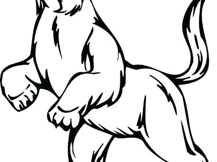 440x330 Anime Wolf Printable Coloring Pages Howling Page Of A Free