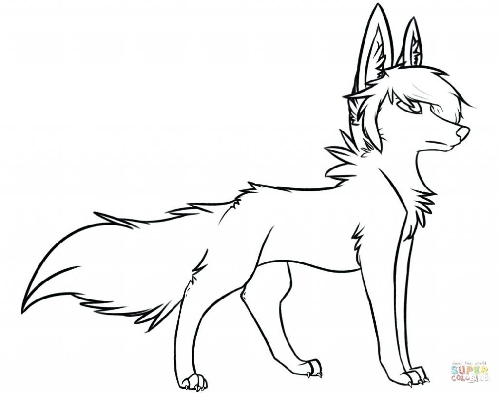 1024x807 Coloring Pages ~ Free Printable Color Pages Wolf Coloring To Print