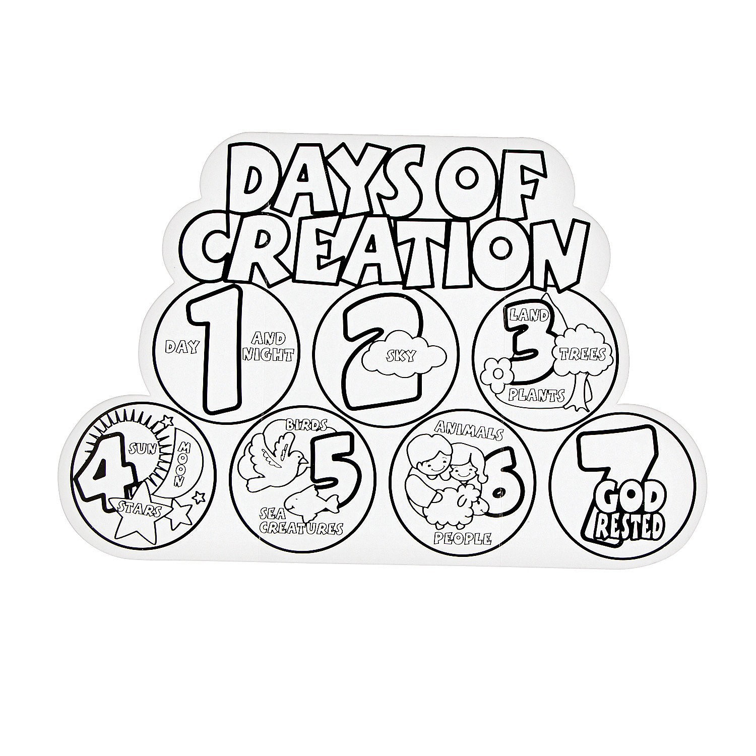 7 Days Of Creation Free Printables