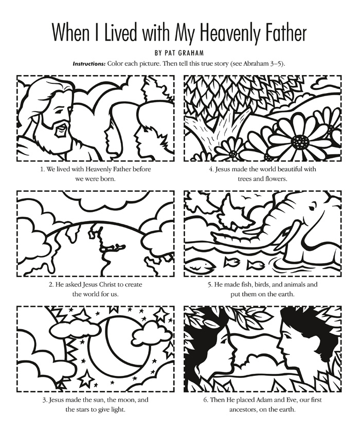 God's Creation Coloring Page Coloring Pages 700x842 God's Creation Coloring Page Coloring Pages