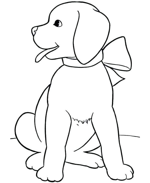 600x734 Puppy Coloring Pages Printable Free Husky Dog Coloring Pages