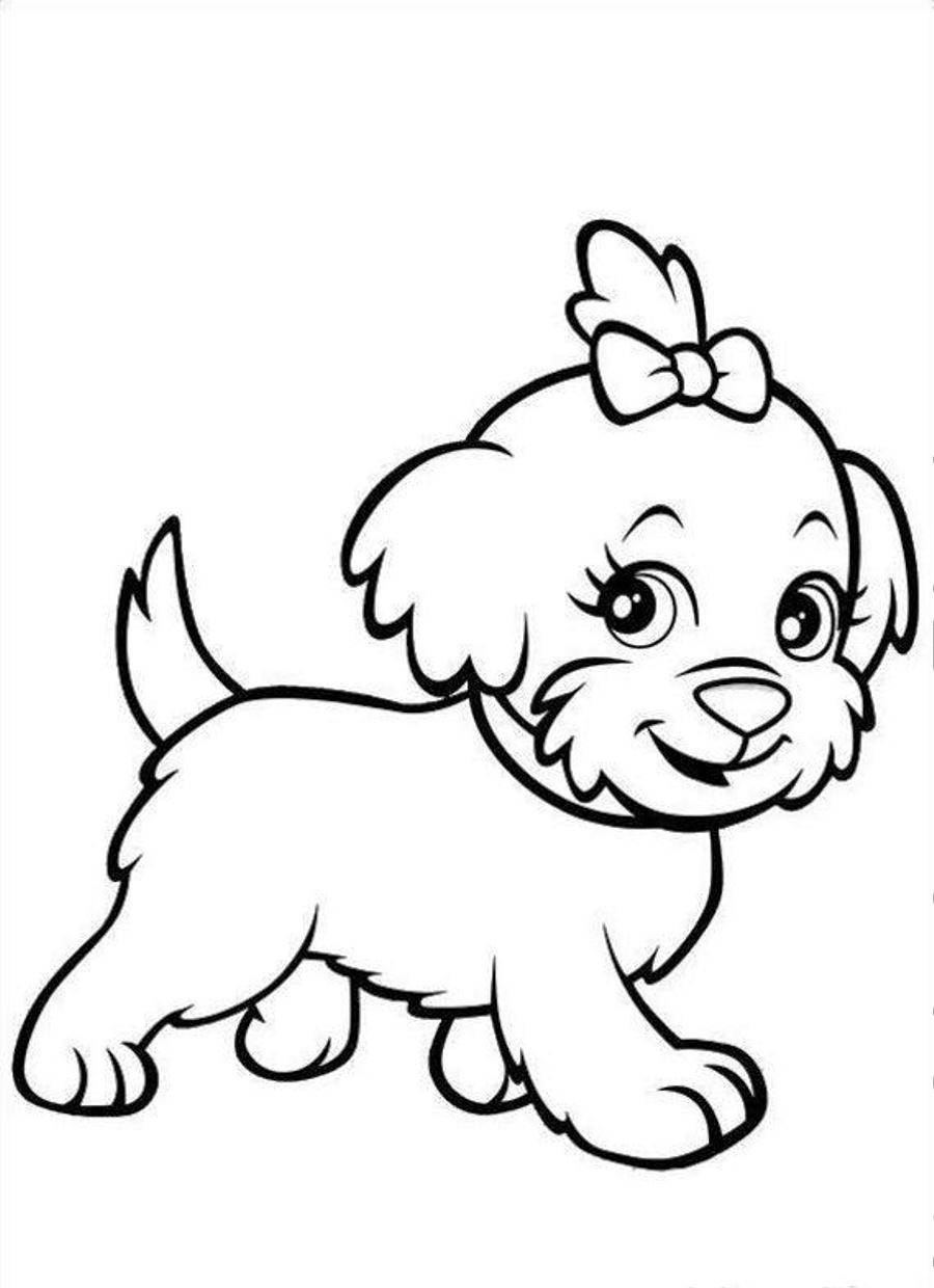 900x1240 Strange Cute Puppy Colouring Pages 20 New Dog Coloring Modokom Com