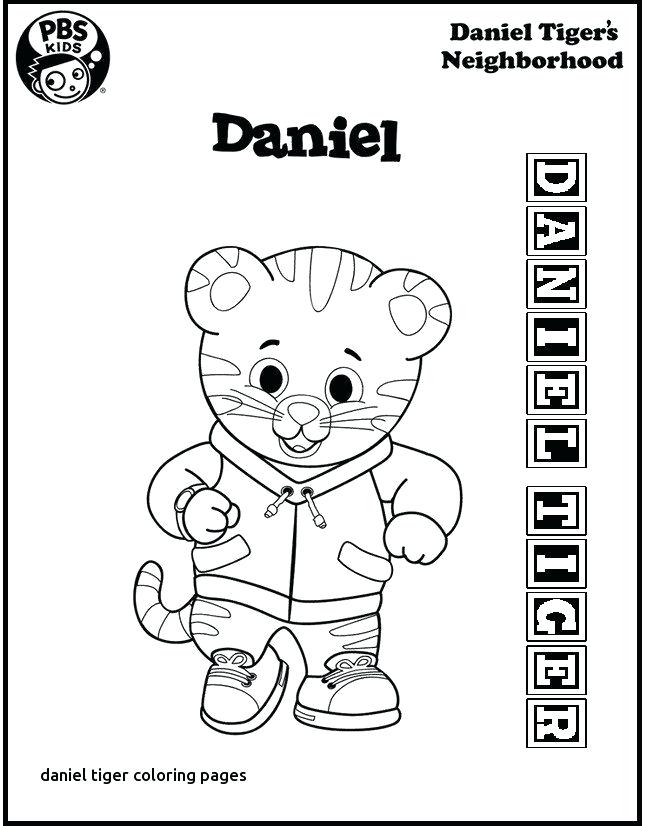 Daniel Tiger Coloring Pages Free Printable Tiger Coloring Pages 646x826 Daniel Tiger Coloring Pages Free Printable Tiger Coloring Pages