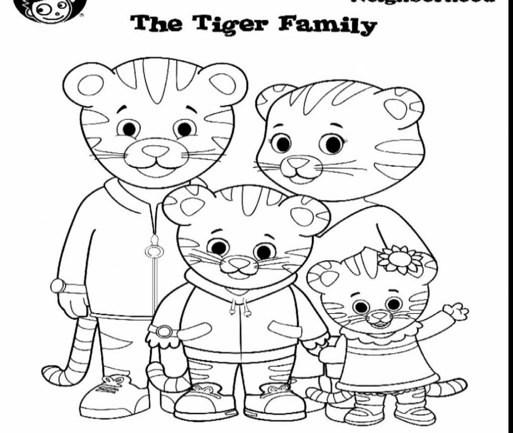 Printable Daniel Tiger Coloring Pages at GetColorings.com | Free ...