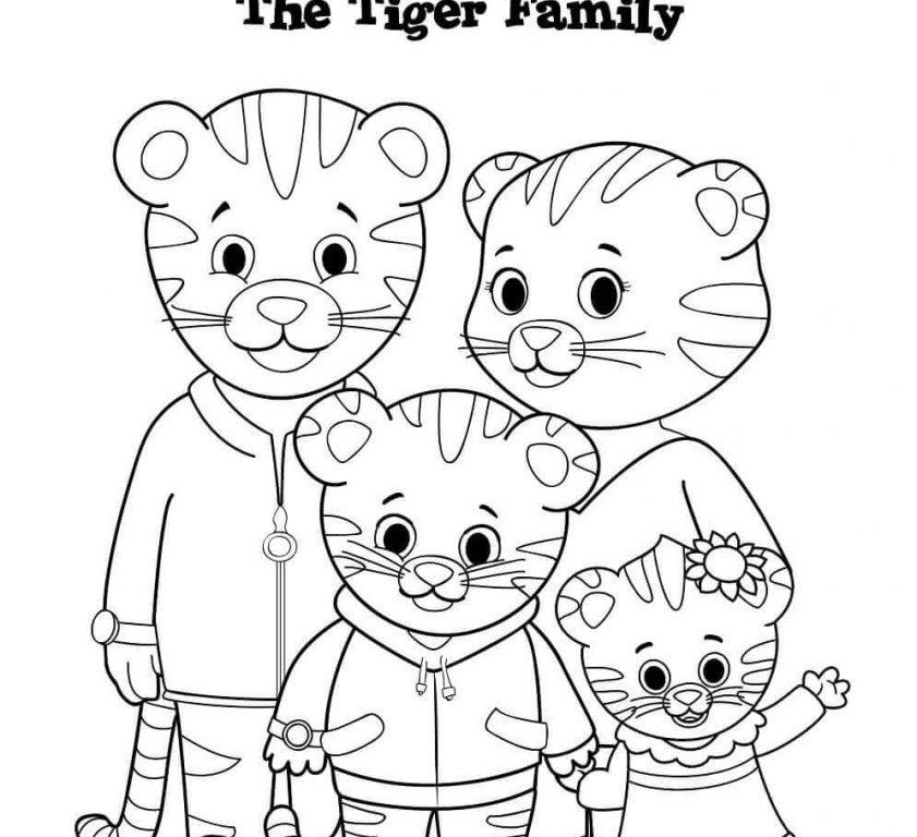 Beautiful Design Daniel Tiger Coloring Pages 12 Free Printable 841x768 Beautiful Design Daniel Tiger Coloring Pages 12 Free Printable