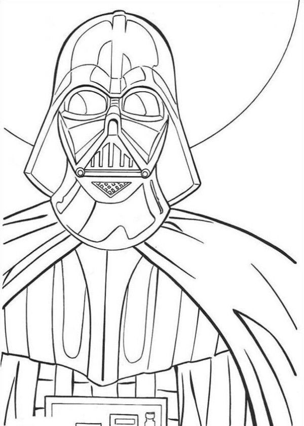 600x841 Darth Vader Coloring Pages Darth Vader, Hand Embroidery And Craft